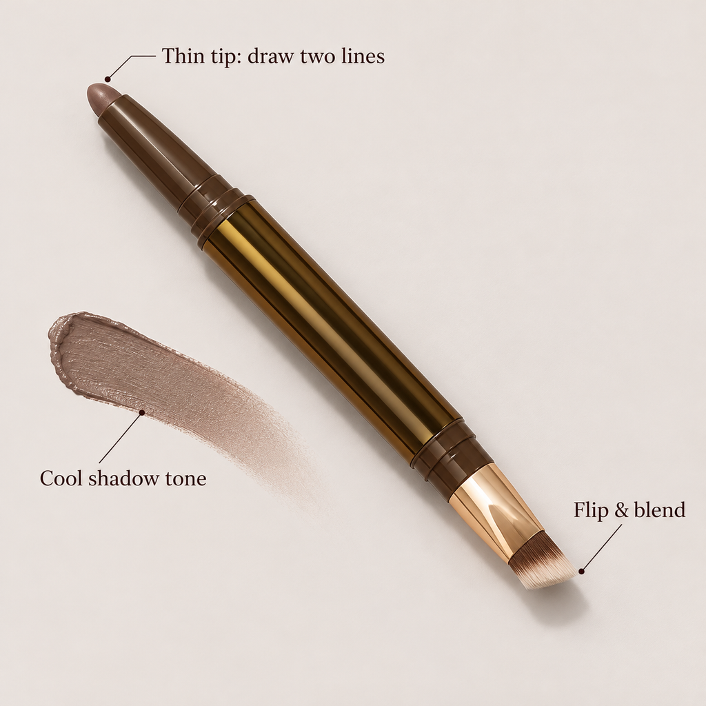 2-in-1 Cool-Tone Contour Stick & Brush